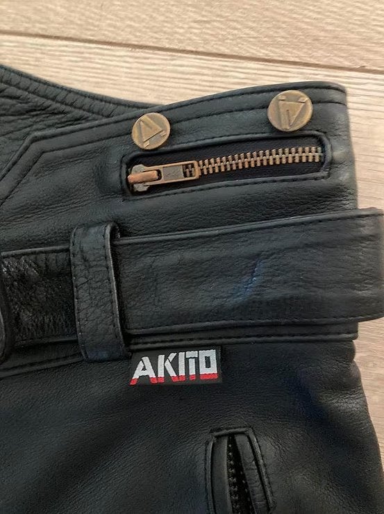 AKITO leren motorbroek L, Motoren, Kleding | Motorkleding, Broek | leer, Heren, Ophalen of Verzenden, Akito