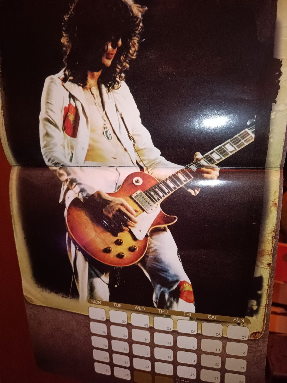 Led Zeppelin kalender 2010, Ophalen of Verzenden, Maandkalender, Zo goed als nieuw