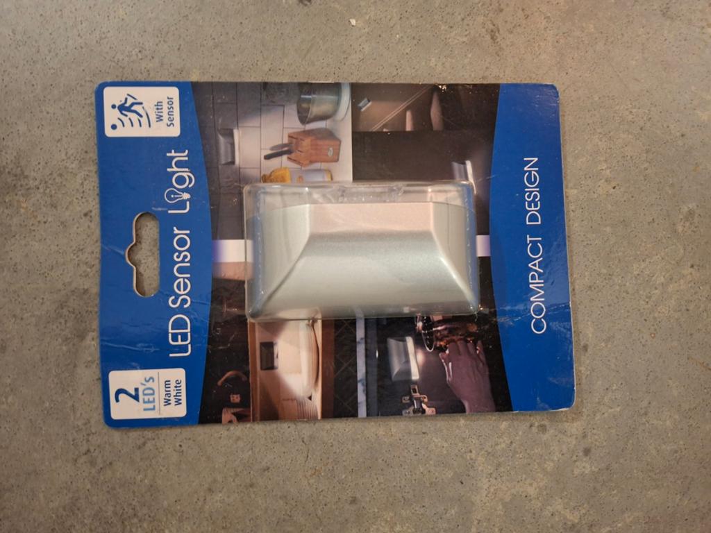 LED Sensor Lampje - Bewegingssensor, Warm Wit, Ophalen of Verzenden, Nieuw, Modern compact