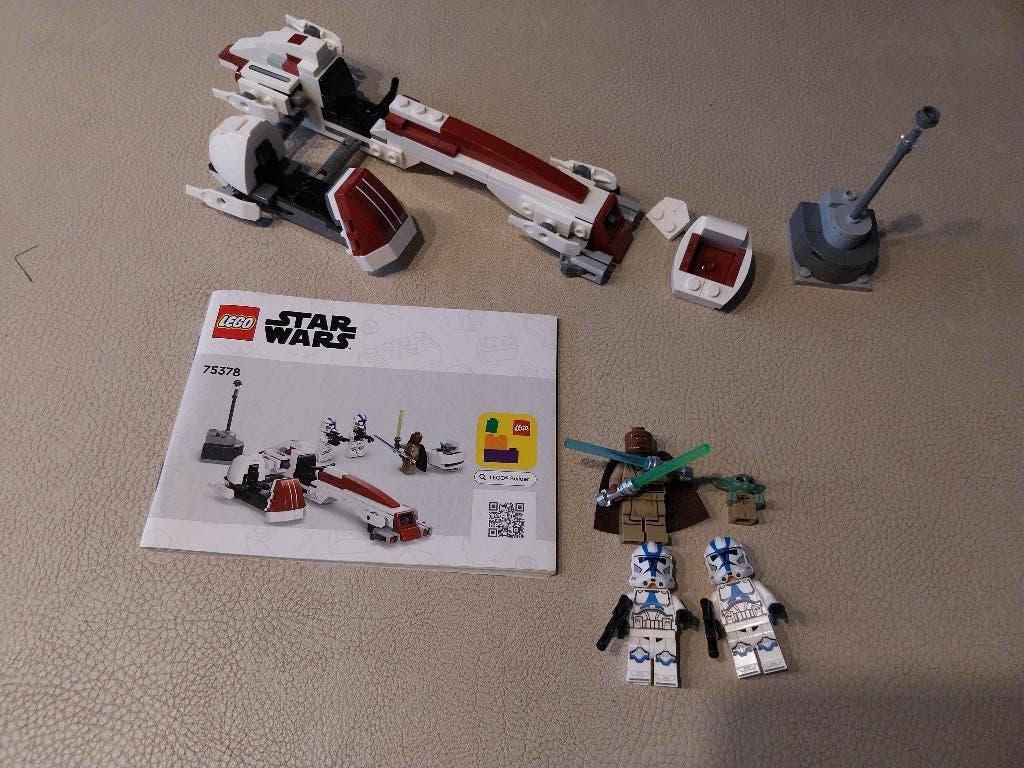 lego star wars 75378 BARC Speeder Escape, Star Wars, Lego, Ophalen of Verzenden, Zo goed als nieuw