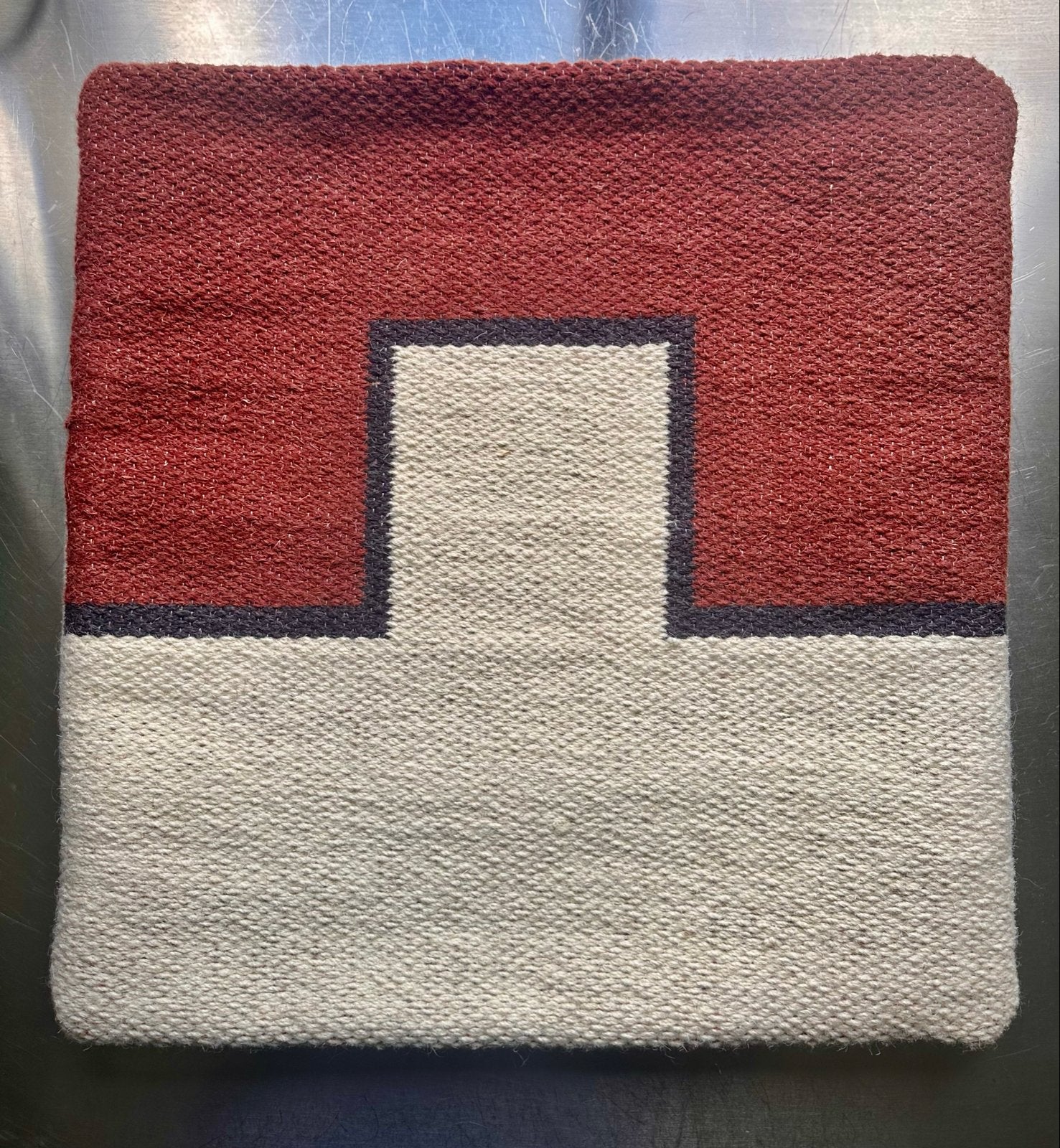 Crate & Barrel Sierkussen hoes Ansom Arabian Spice, Overige merken, Meerkleurig, Vierkant, Ophalen of Verzenden