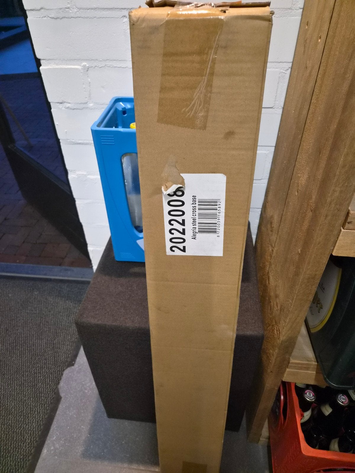Kruispoot voor parasol - Alegria steel nieuw in dooscross ba, Tuin en Terras, Ophalen of Verzenden, Nieuw, Minder dan 1 meter