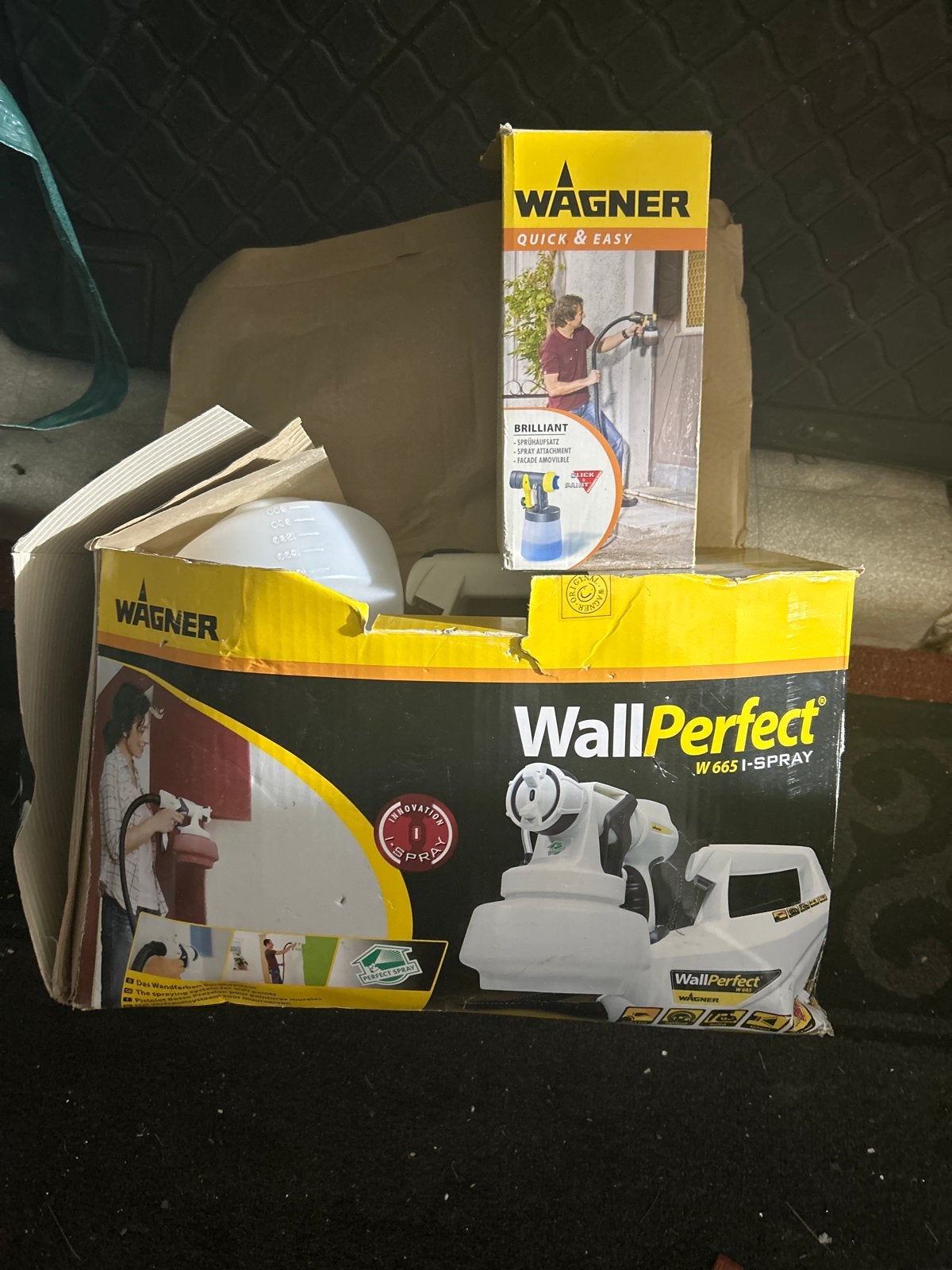 Wagner WallPerfect W665 I-Spray Verfspuit, Doe-het-zelf en Verbouw, Ophalen, Gebruikt, Verfspuit of Verfpomp