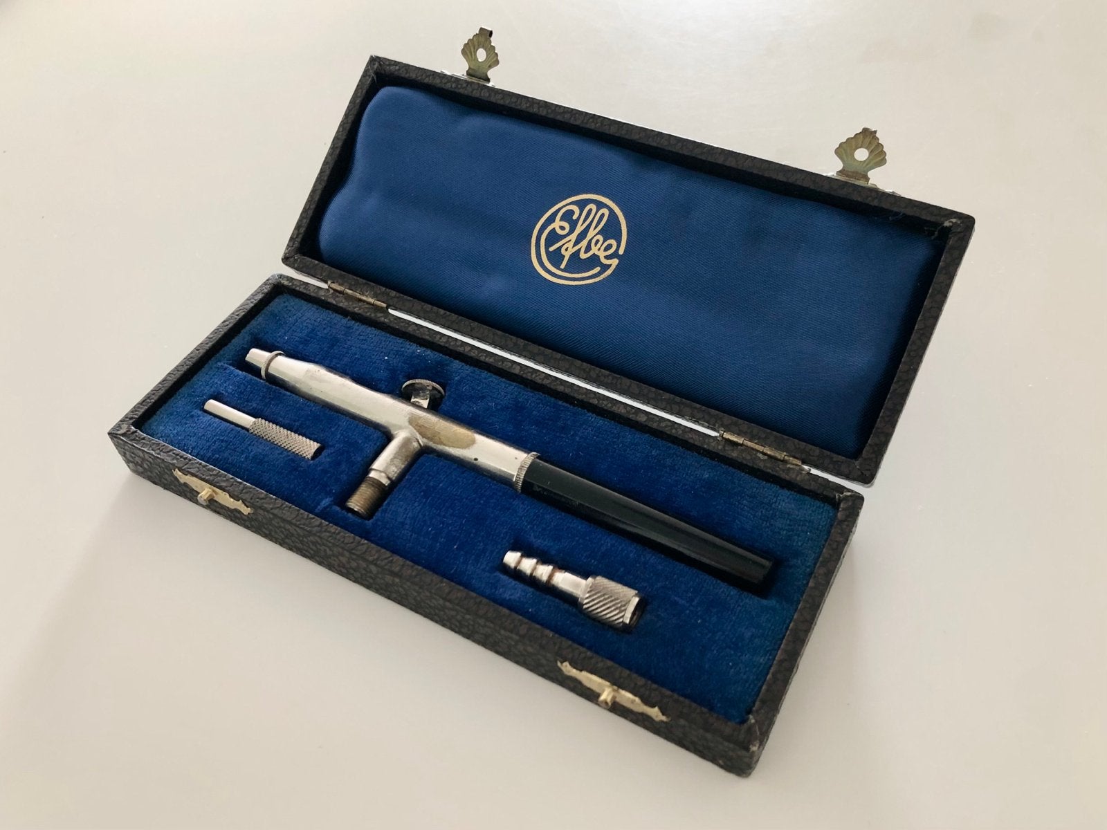 Vintage Effbe airbrush in doos - gebruikt, moet schoongemaak, Ophalen of Verzenden, Overige typen