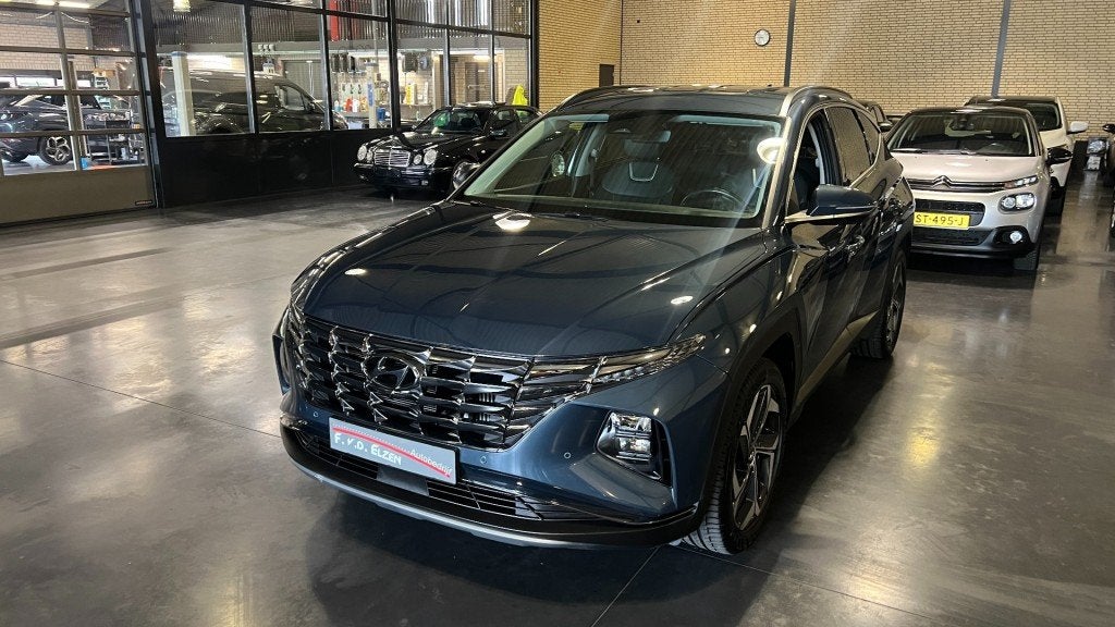 Hyundai TUCSON 1.6 T-GDI Premium Automaat 1650 kg Trekhaak, Auto's, Automaat, Gebruikt, Huisgarantie, 4 cilinders