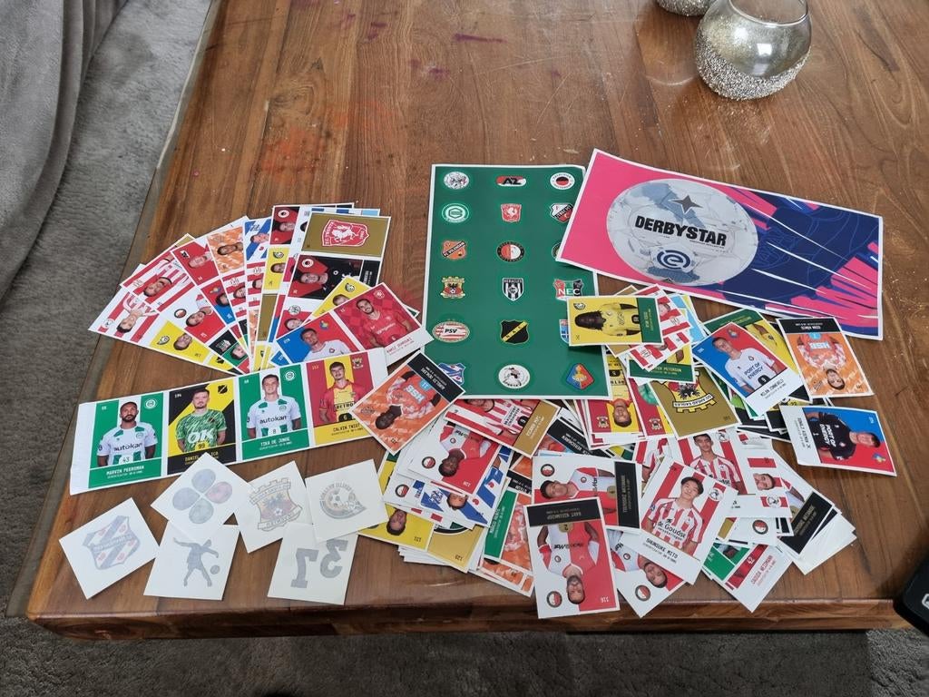 Voetbalplaatjes en stickers - Diverse clubs, Ophalen of Verzenden, Gebruikt, Overige binnenlandse clubs, Spelerskaart