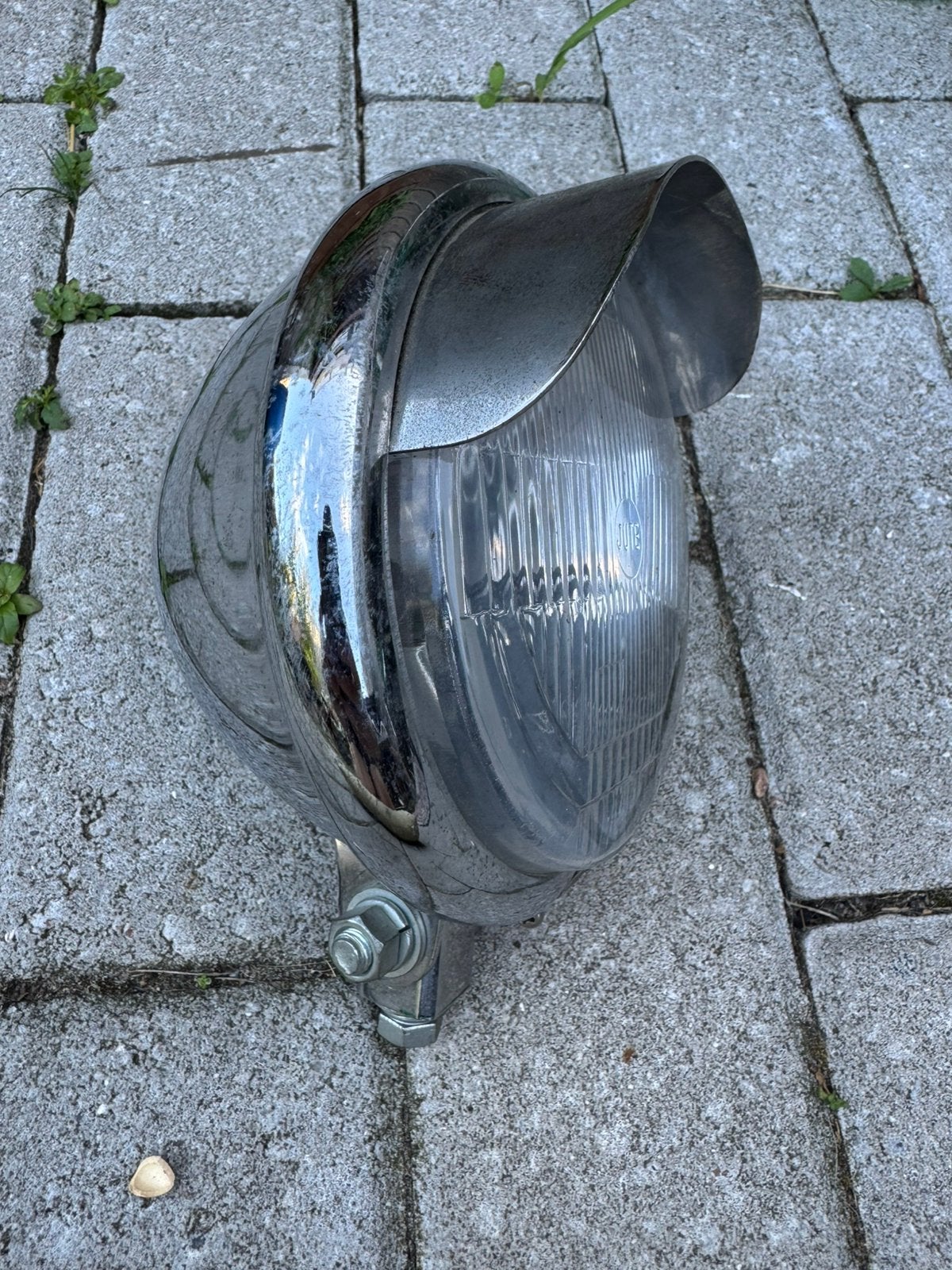 Leuke koplamp voor oldtimer motor of auto, Ophalen of Verzenden, Gebruikt