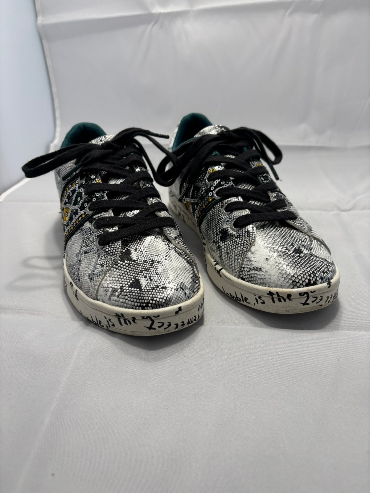 Desigual sneakers maat 38, Kleding | Dames, Wit, Ophalen of Verzenden, Sneakers of Gympen, Zo goed als nieuw