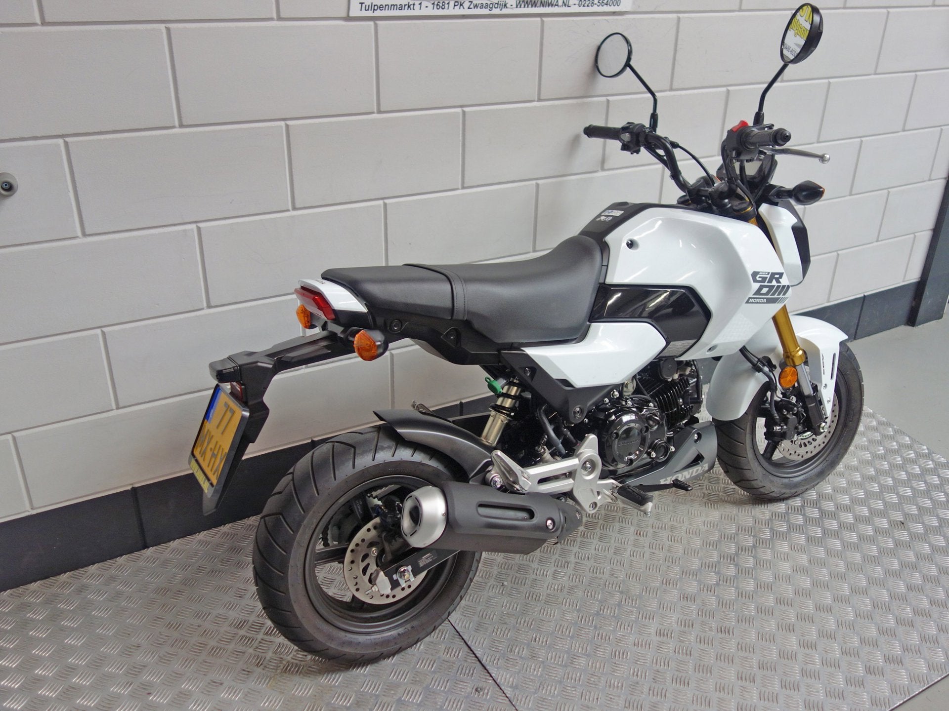 Honda MSX 125 Grom, Toermotor, 11 kW of minder, 124 cc, Handgeschakeld