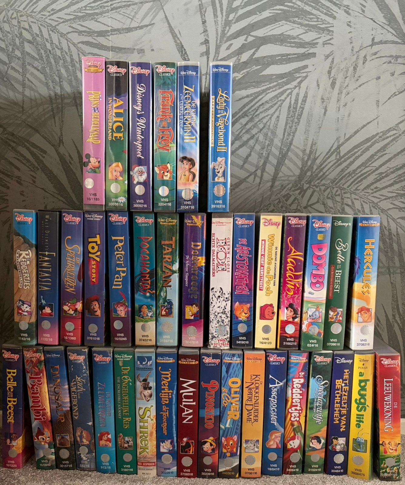 VHS Disney videobanden, Cd's en Dvd's, VHS | Kinderen en Jeugd, Alle leeftijden, Ophalen of Verzenden, Gebruikt