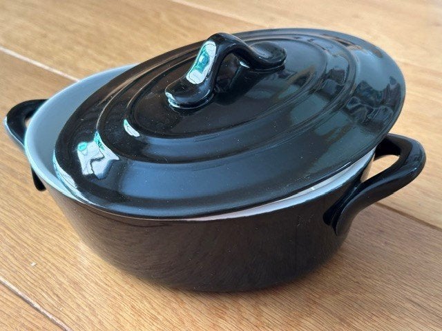 Ovenschotel -schaal -pan 1L, 2 stuks, Huis en Inrichting, Keuken | Potten en Pannen, Ophalen, Met deksel, Overige typen, Nieuw