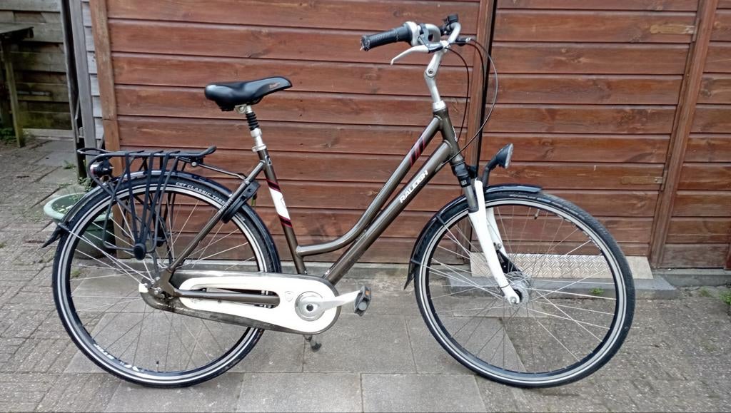 Nette Raleigh Priority damesfiets, 53 tot 56 cm, Versnellingen, Zo goed als nieuw, Ophalen