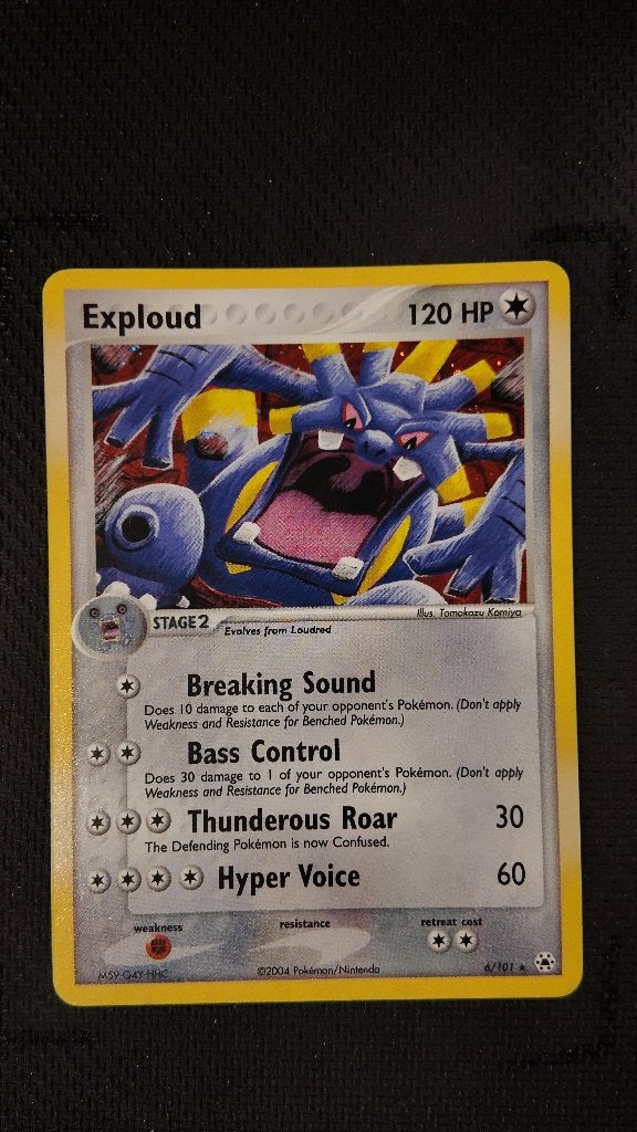 Exploud 1 6 Hidden Legends | Pokemon kaart, Ophalen, Zo goed als nieuw, Losse kaart, Foil