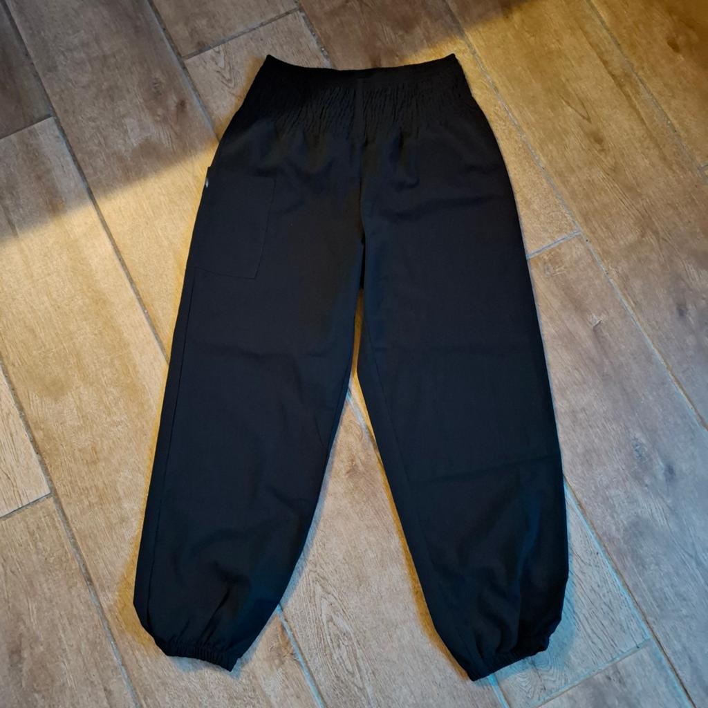 Broek zwart, Kleding | Dames, Broeken en Pantalons, Maat 38/40 (M), Zwart, Nieuw, Ophalen of Verzenden