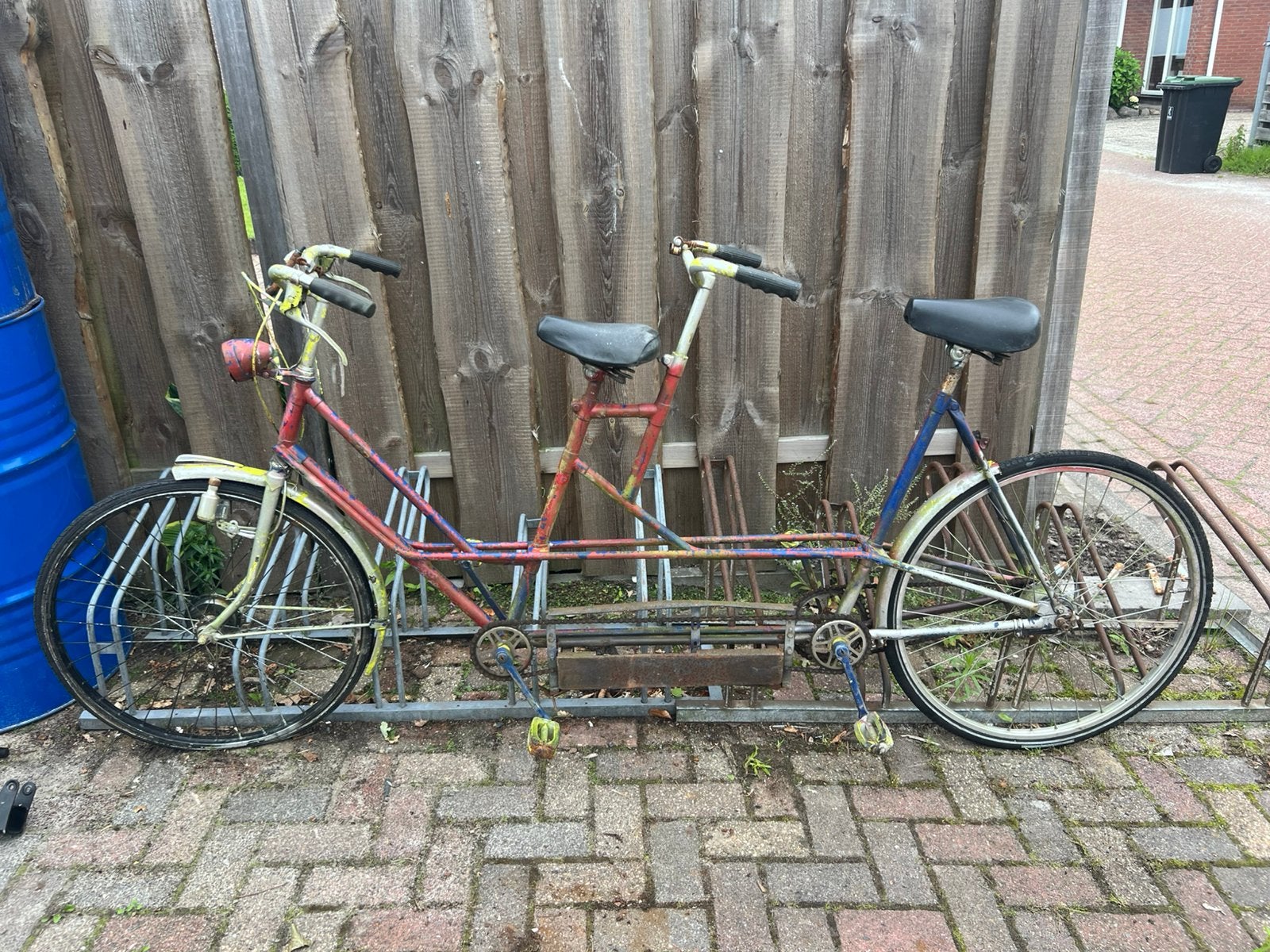 Tandem., 55 cm of meer, Ophalen, Gebruikt, Minder dan 10 versnellingen