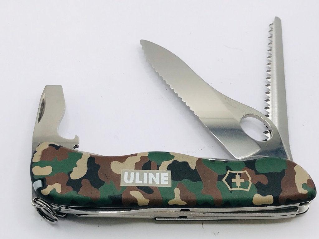 Victorinox RangerGrip 178 Camouflage Swiss Army Knife Uline, Ophalen of Verzenden, Zo goed als nieuw