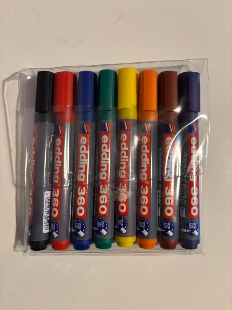 Edding whiteboard markers, Ophalen of Verzenden, Nieuw