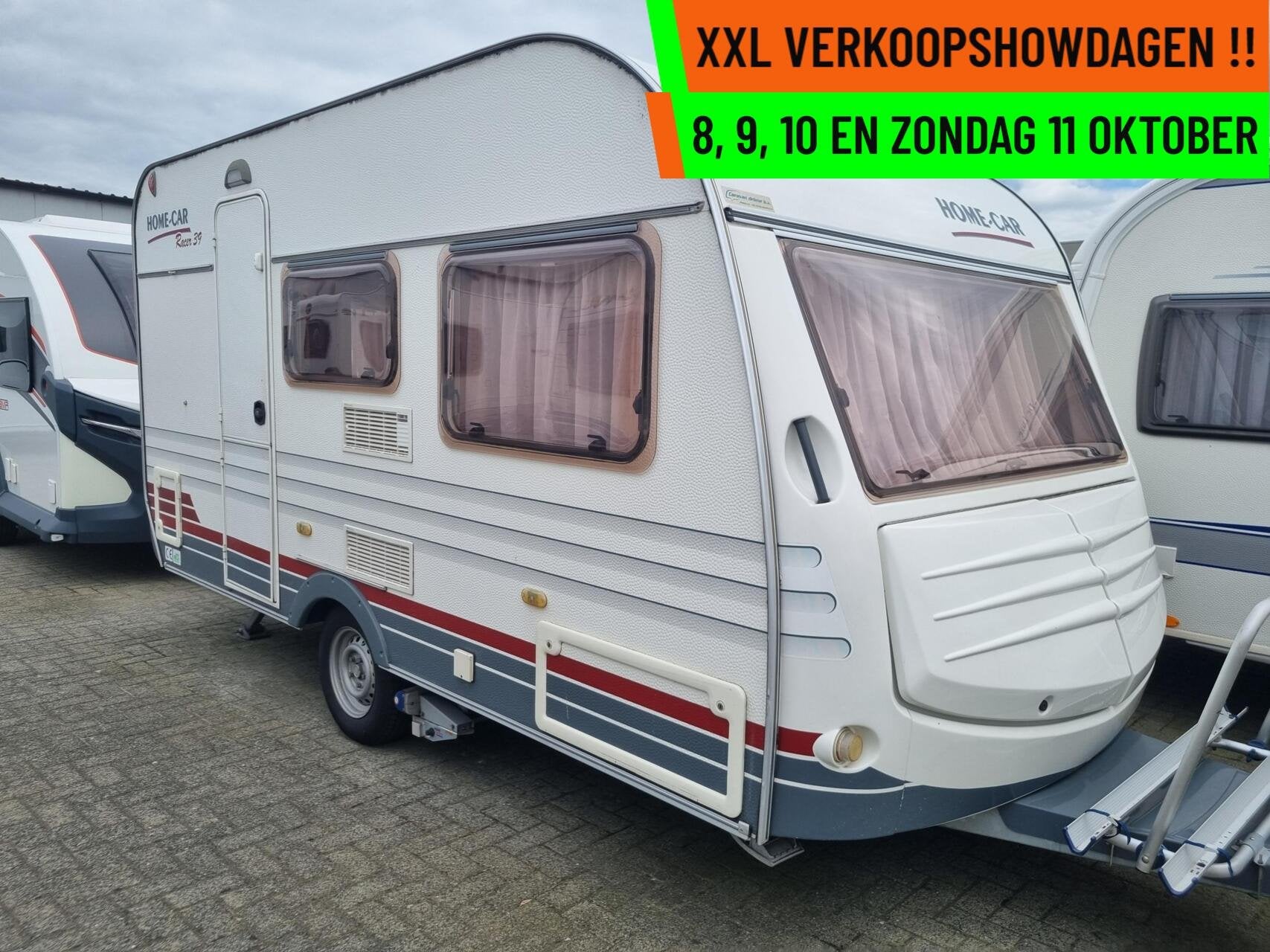 Home-car racer 39 MOVER + VOORTENT + DWARSBED + TRUMA THERME, Home-car, Bedrijf, Serviceluik, 750 - 1000 kg