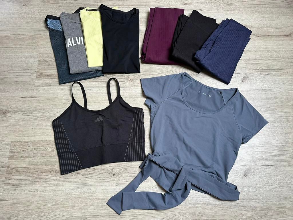Pakket Sportkleding | Calvin Klein | Mizuno | Adidas Etc, Ophalen of Verzenden, Gedragen, Maat 36 (S)