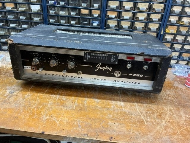Faylon P200 buizenversterker, Audio, Tv en Foto, Buizenversterkers, Ophalen, Versterker