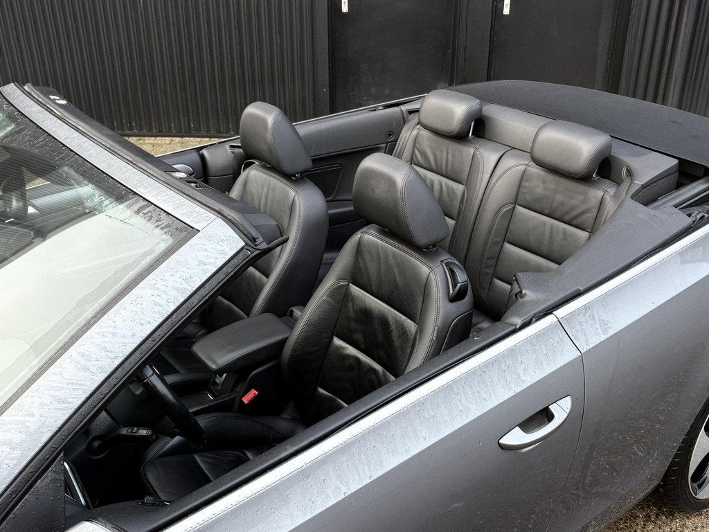 Volkswagen Golf Cabriolet 2.0 TDI DSG | LED | STOELVERW. | L, Auto's, Volkswagen, Euro 5, Stof, Gebruikt, Zwart