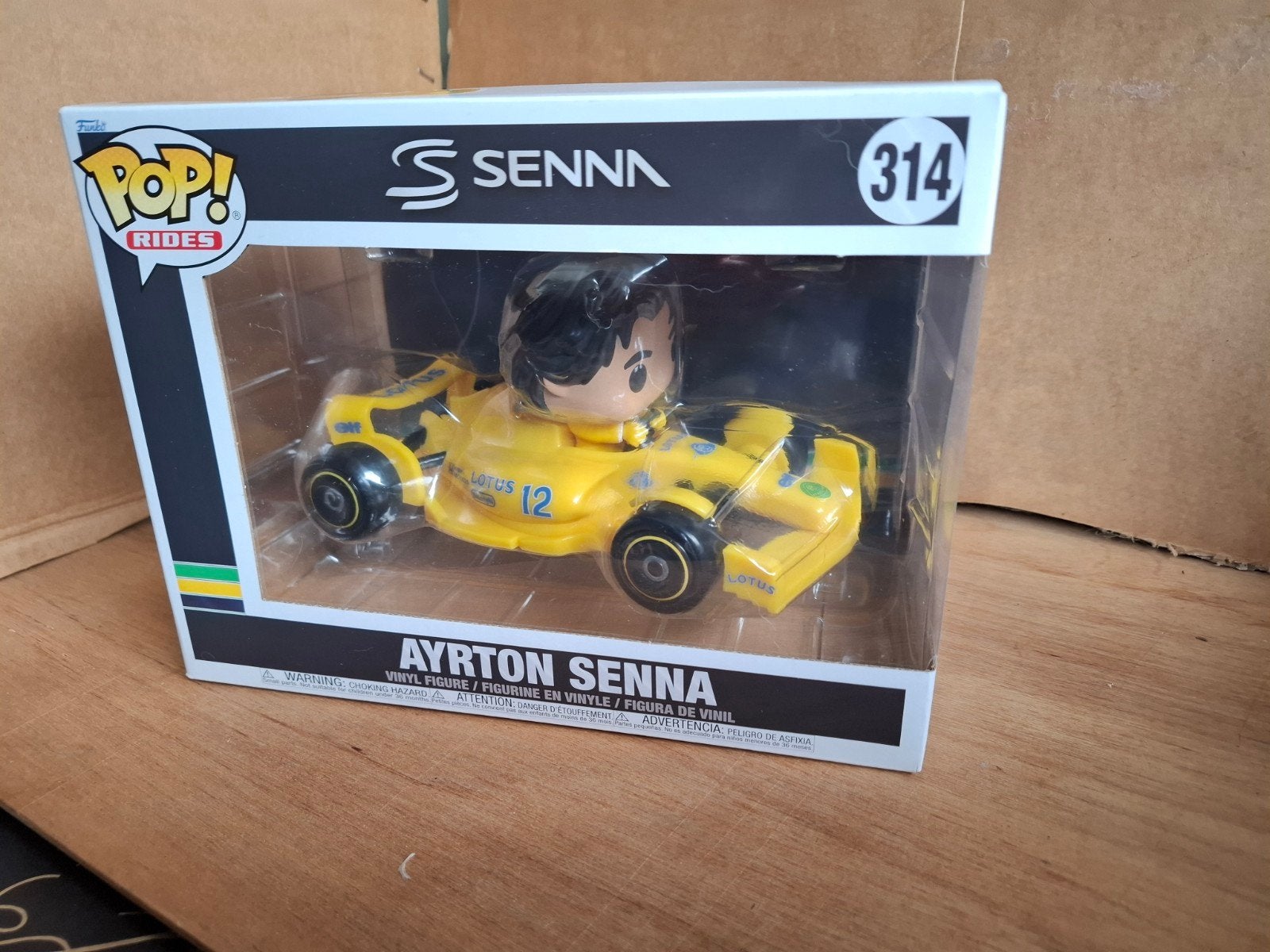 Ayrton Senna - Funko Pop Rides #314, Ophalen of Verzenden, Nieuw