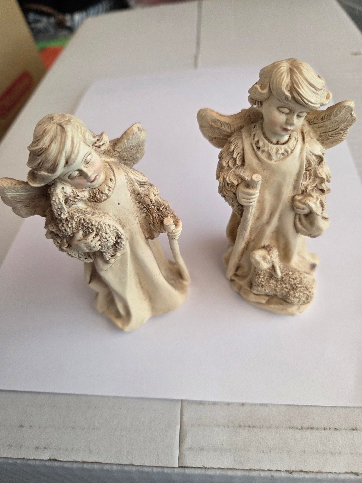 2 Engeltjes, Verzamelen, Ophalen of Verzenden, Zo goed als nieuw, Religie