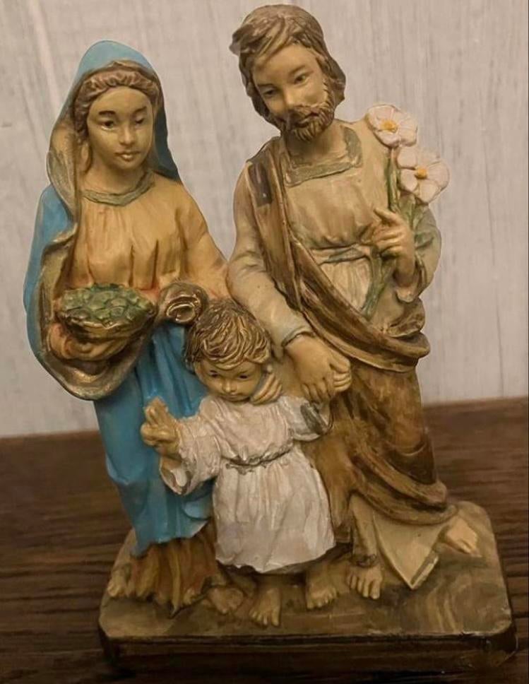 Heilige Familie,made in Italy , erg mooi!Polyresin, Antiek en Kunst, Antiek | Religie, Ophalen of Verzenden