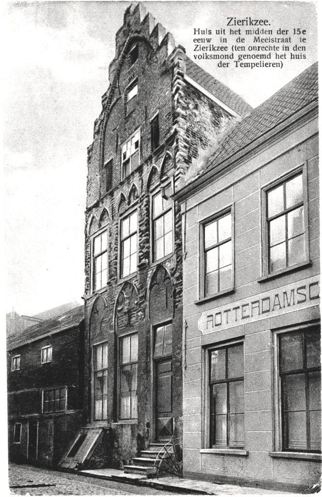 936171 Zierikzee Meelstraat 1925 Gelopen met zegel, Ophalen of Verzenden, 1920 tot 1940, Gelopen, Zeeland