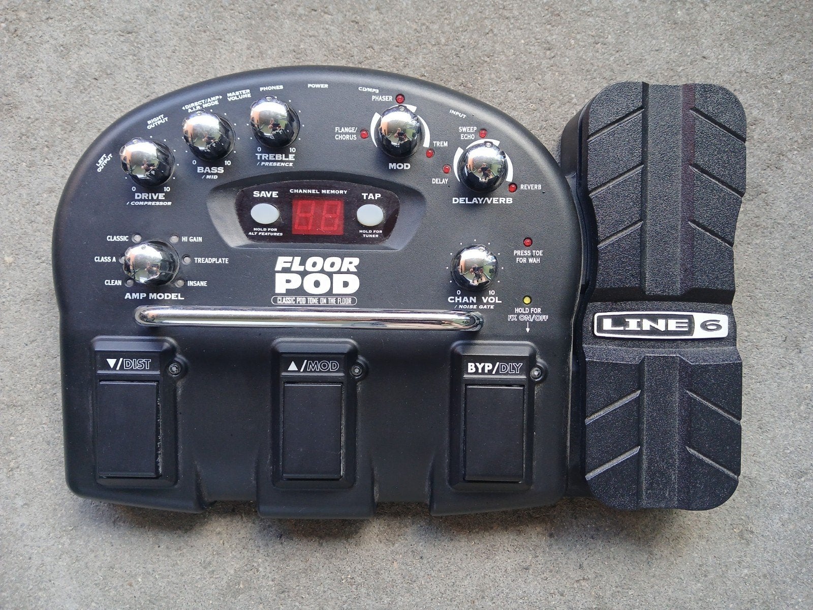 Line6 Floor Pod, Verzenden, Gebruikt, Multi-effect