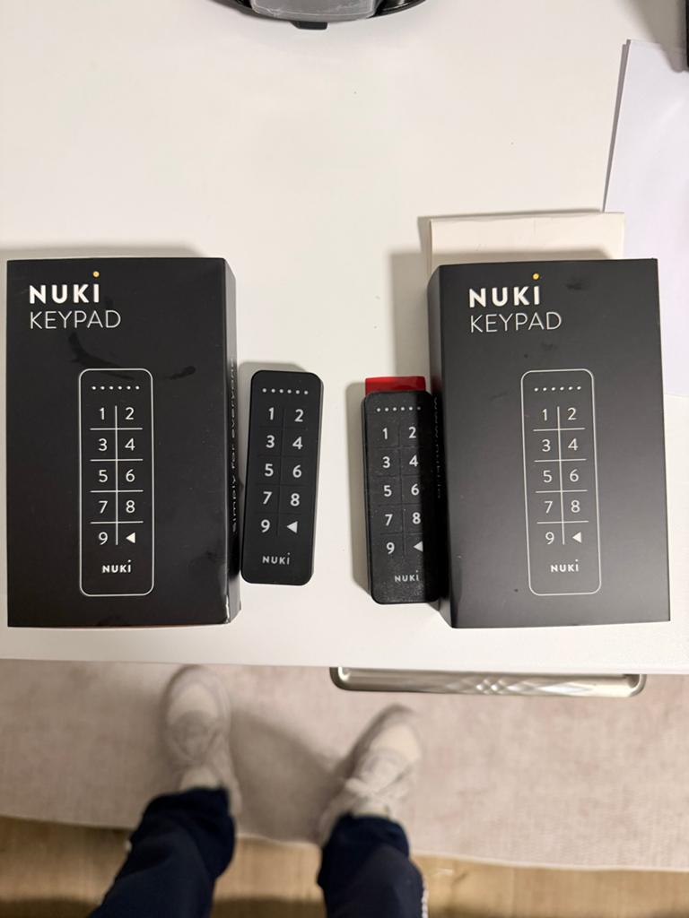 Nuki Keypad - Toegangscontrole voor slimme deursloten, Overige typen, Ophalen of Verzenden, Zo goed als nieuw, Overige soorten