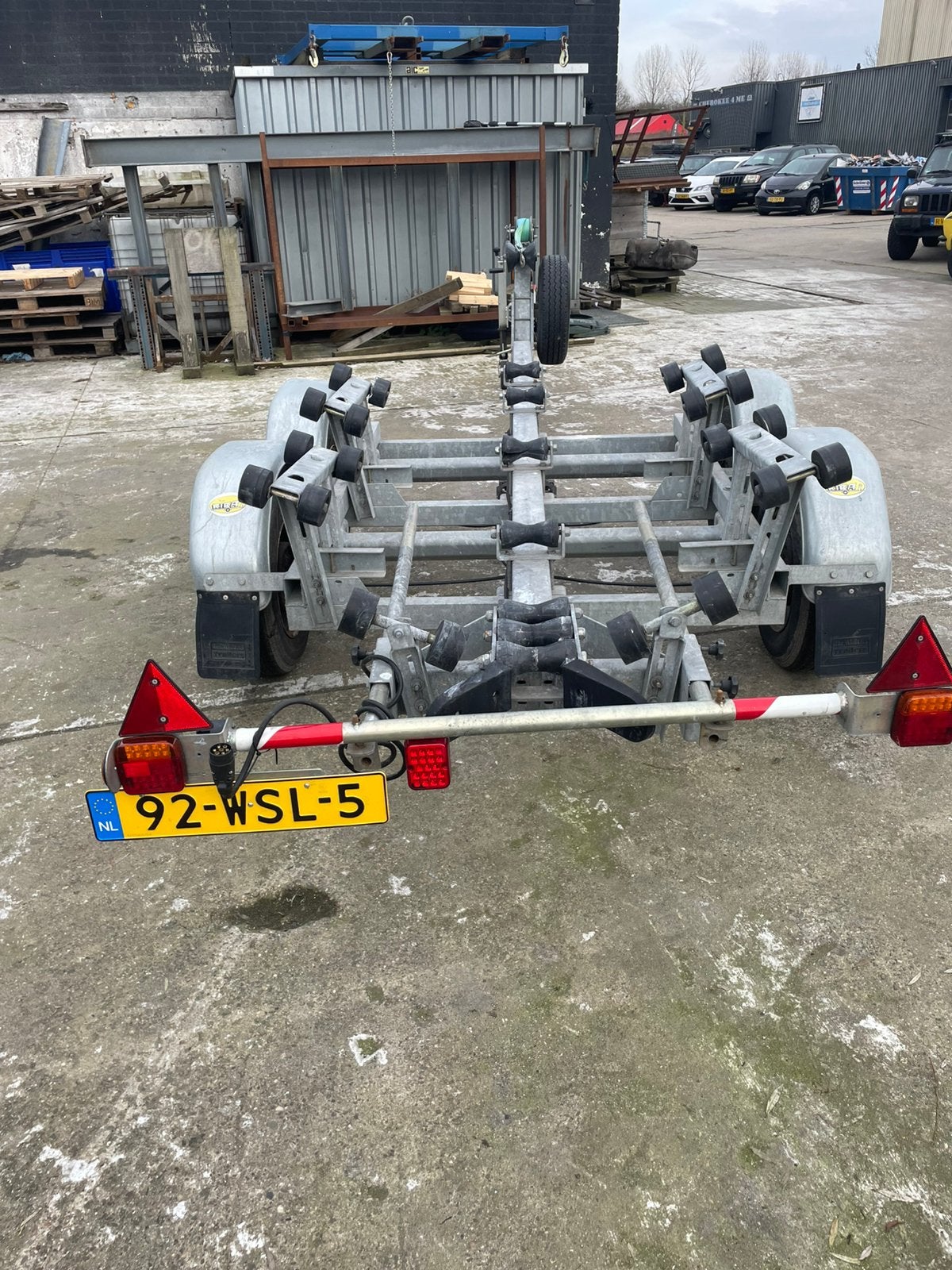 Diverse boottrailers zowel nieuw als gebruikt, Watersport en Boten, Ophalen, Zo goed als nieuw, Minder dan 6 meter, Overige typen