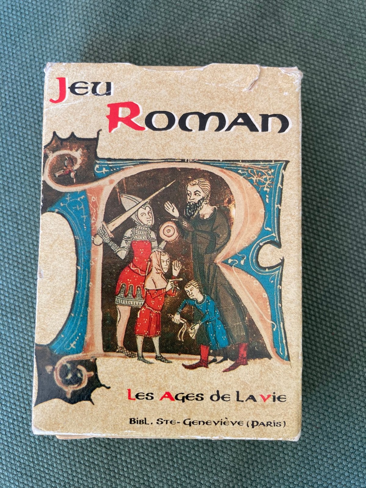 Speelkaarten Jeu Roman, Ophalen of Verzenden, Zo goed als nieuw, Speelkaart(en)