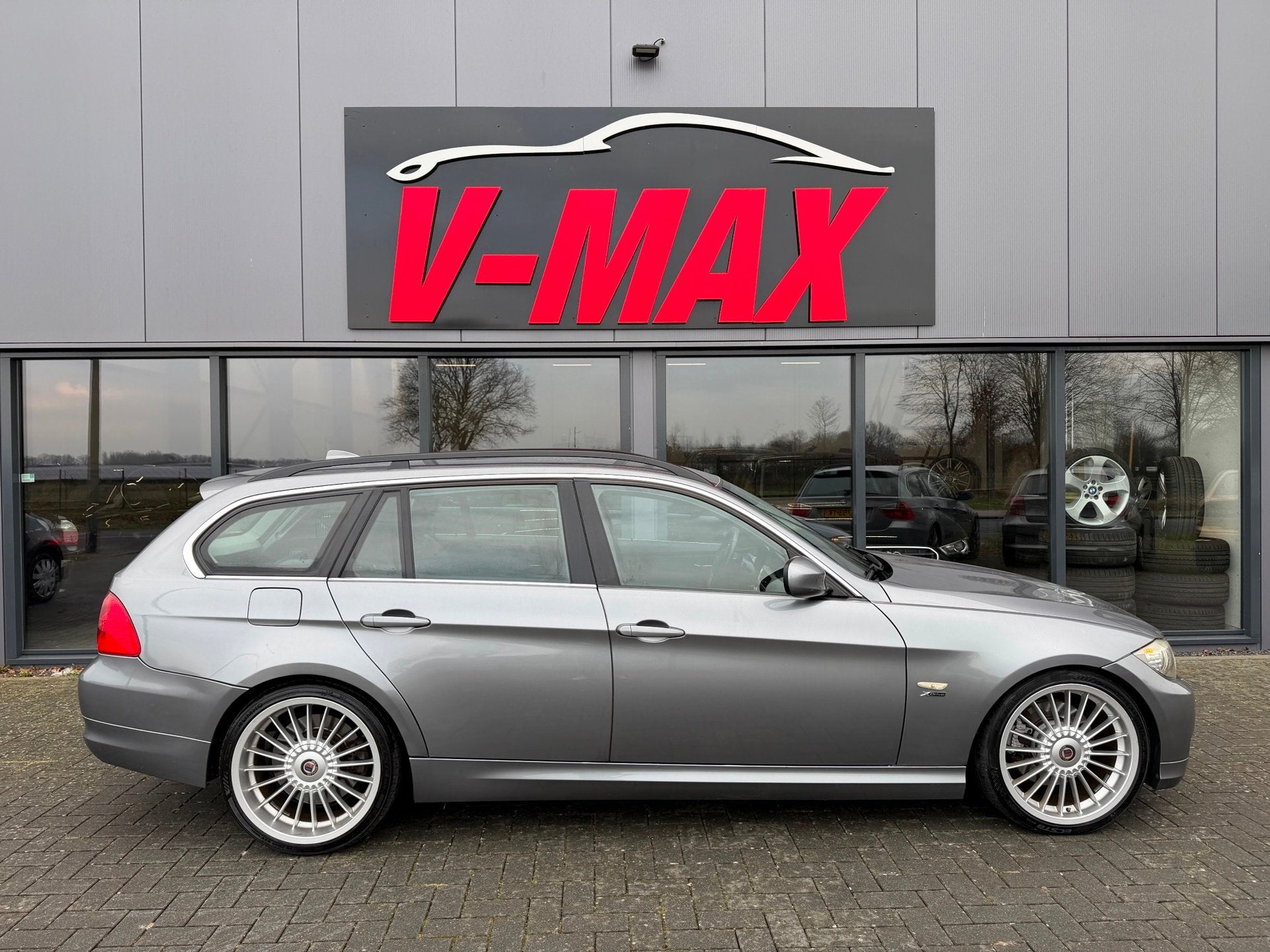 BMW 325i Touring Alpina B3 Xenon Navi Stoelvw Leder Sportint, Auto's, Gebruikt, Zwart, 2996 cc, Vierwielaandrijving