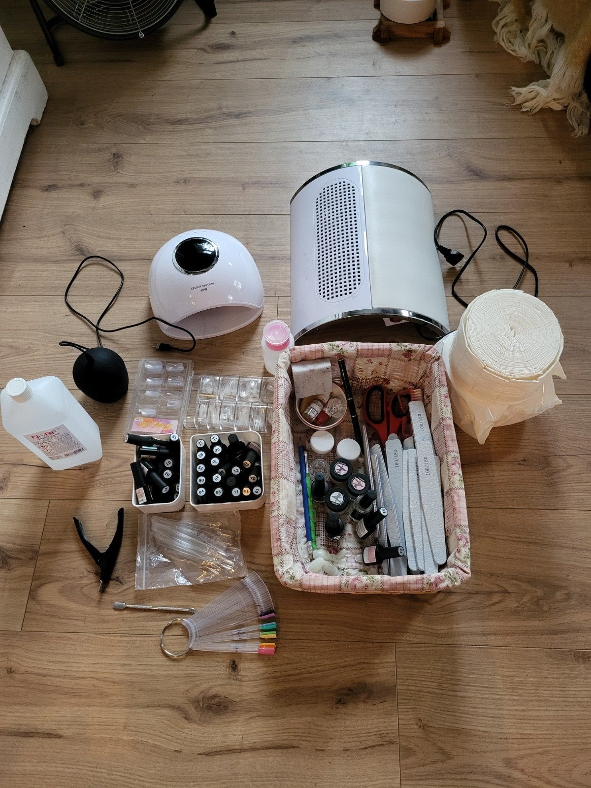 uitgebreidde set voor acryl nagels, Ophalen of Verzenden, Zo goed als nieuw, Overige typen