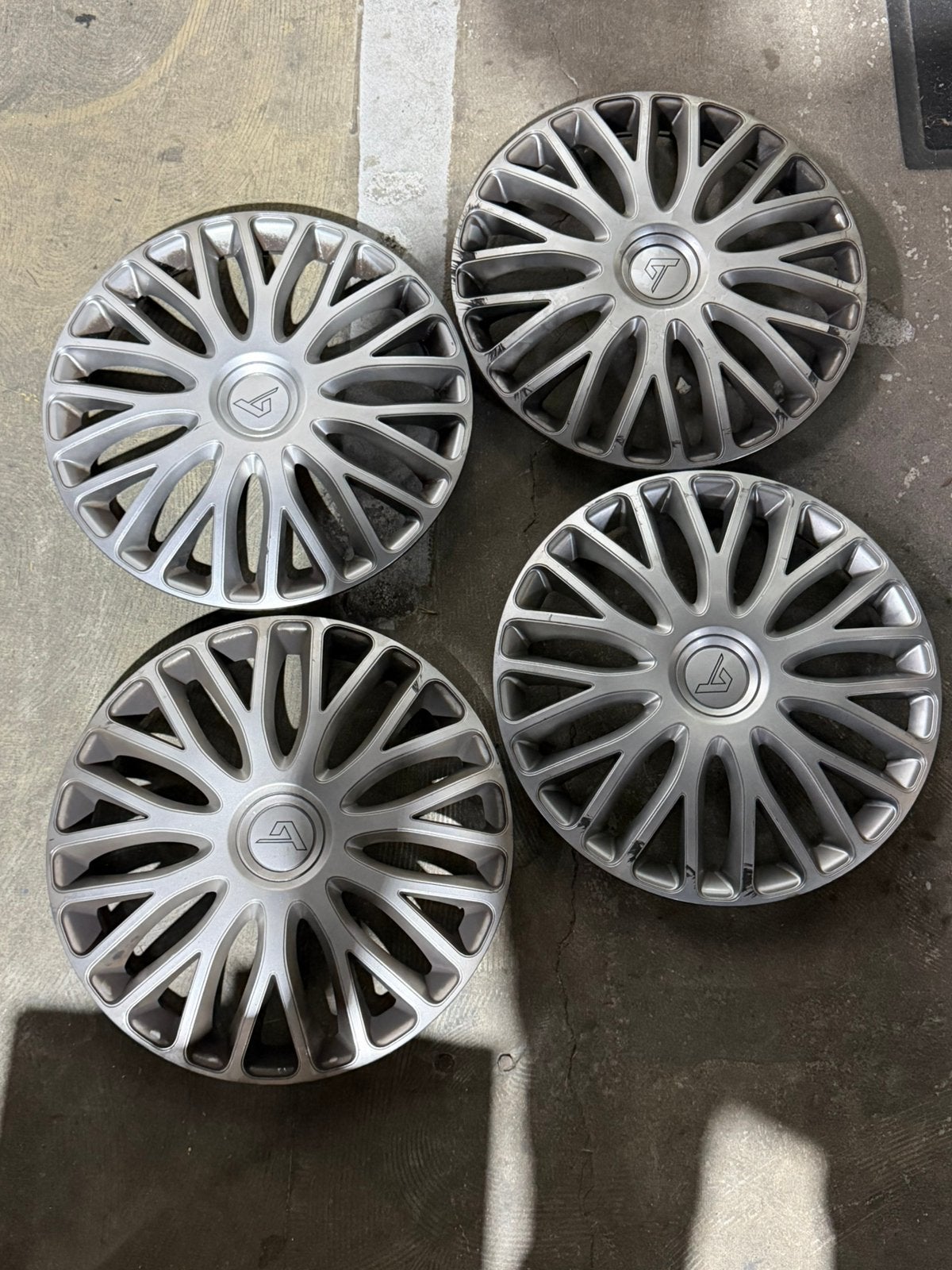 Nette 15” Wieldoppen Alcar Milano, Gebruikt, Alcar Milano, Ophalen of Verzenden, Alcar Milano