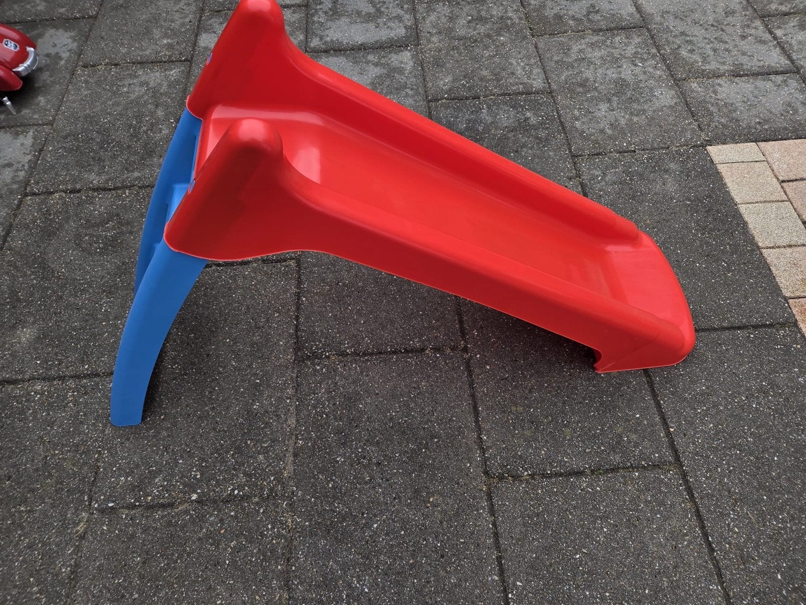 Plastic glijbaan, makkelijk op te bergen, zo goed als nieuw, Kinderen en Baby's, Speelgoed | Buiten | Speeltoestellen, Ophalen of Verzenden