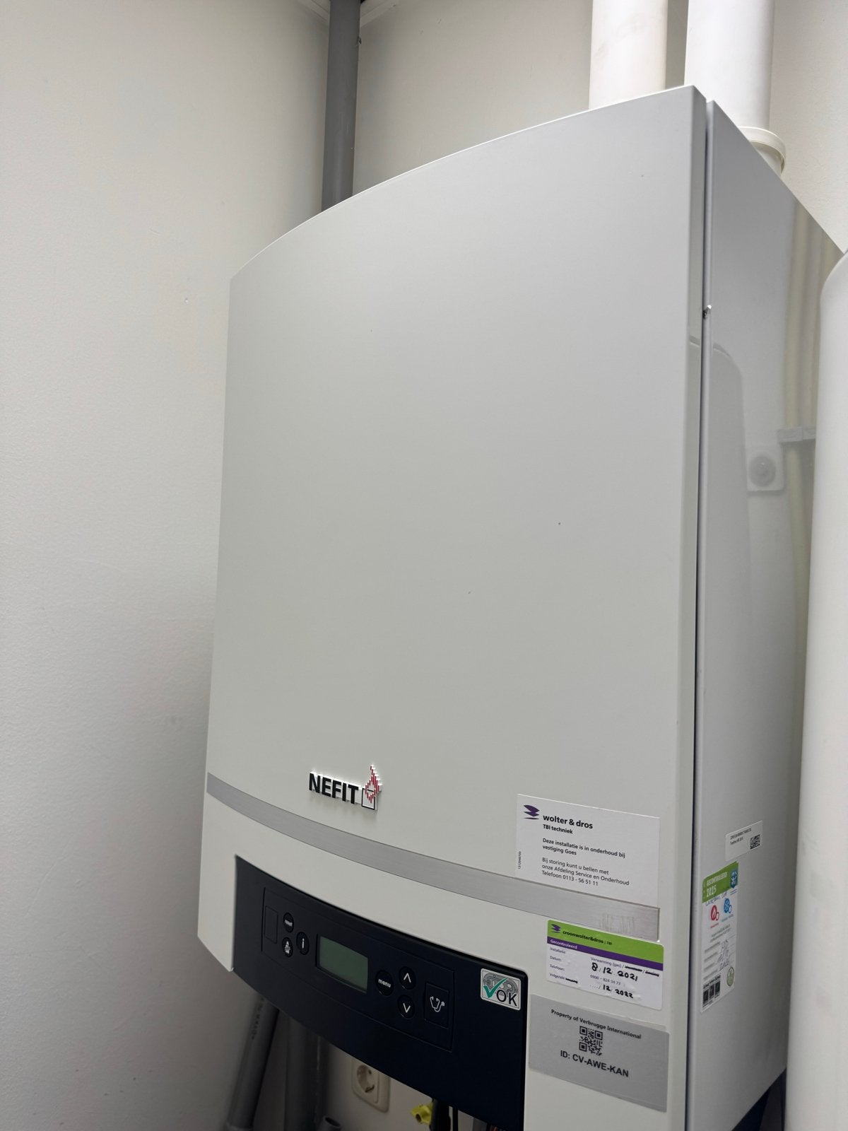 Nefit TopLine HR 30 II CV-ketel + 80L boiler – gebruikt, Ophalen, Gebruikt, Hoog rendement (Hr), Cv-ketel of Combi-ketel