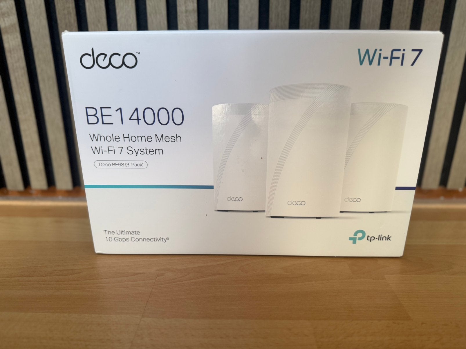 Tp link deco be68 3 pack mesh system wifi 7, Ophalen of Verzenden, Zo goed als nieuw