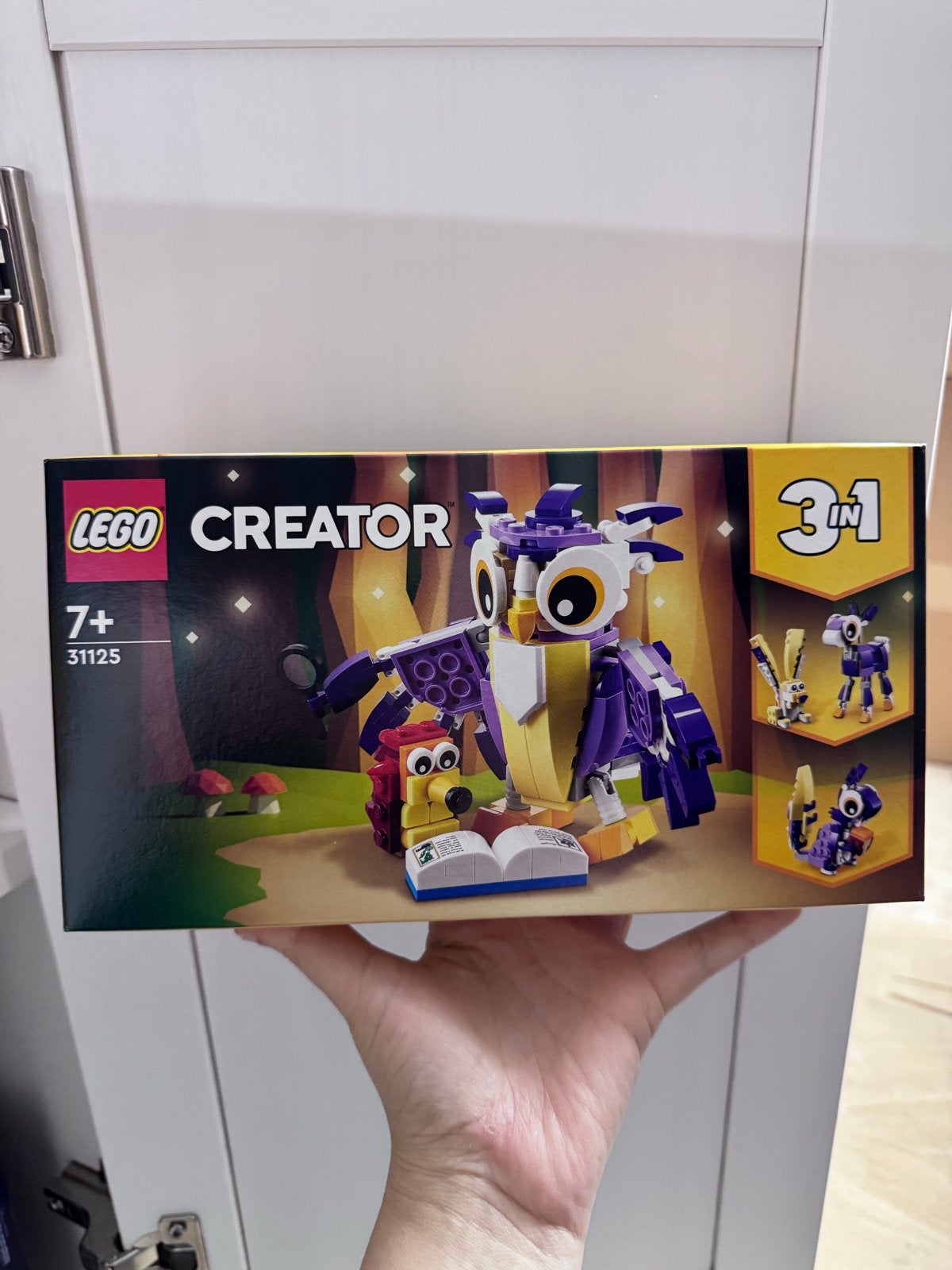 LEGO Creator 3in1 Magische Uil 31125 - Nieuw en Ongeopend, Lego, Nieuw, Ophalen of Verzenden, Ongeopend/sealed