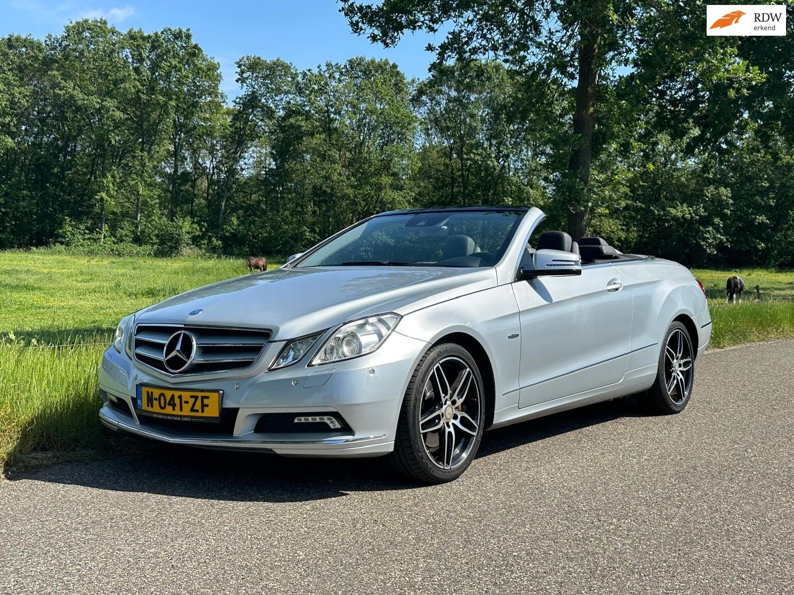 Mercedes-Benz E-klasse Cabrio V6 350 CGI Elegance, Auto's, Automaat, Euro 5, Achterwielaandrijving, Cabriolet