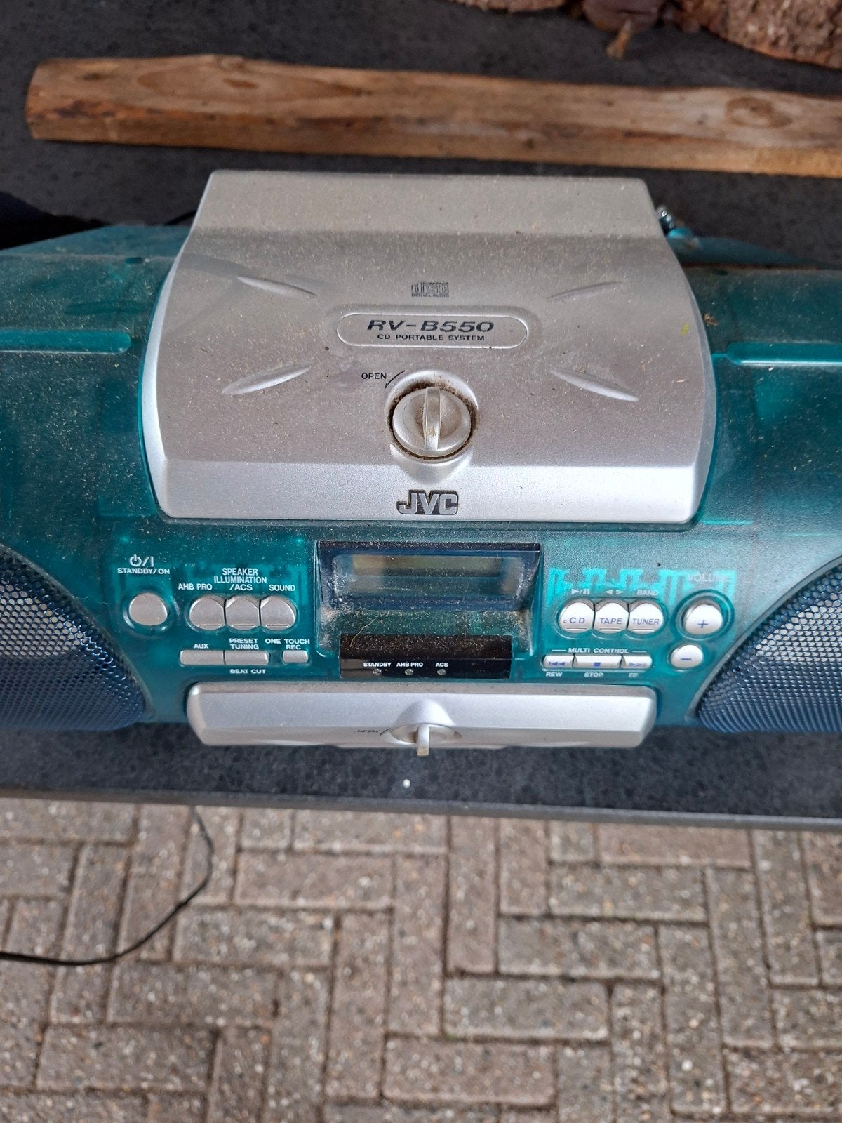 JVC RV-B550 CD Portable System - Boombox, Ophalen of Verzenden