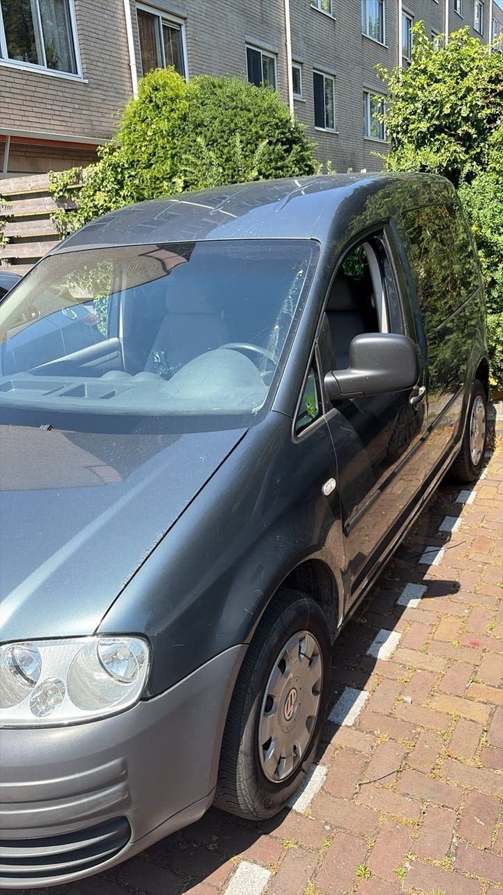 Volkswagen Caddy 1.6 75KW Kombi 2004 Grijs, Voorwielaandrijving, 4 cilinders, Volkswagen, Overige kleuren
