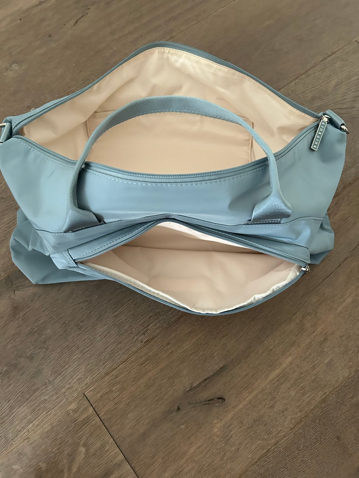 SUITSUIT Reistas en Rugzak Set - Lichtblauw, 40 tot 60 cm, 20 tot 30 cm, Blauw, Ophalen of Verzenden
