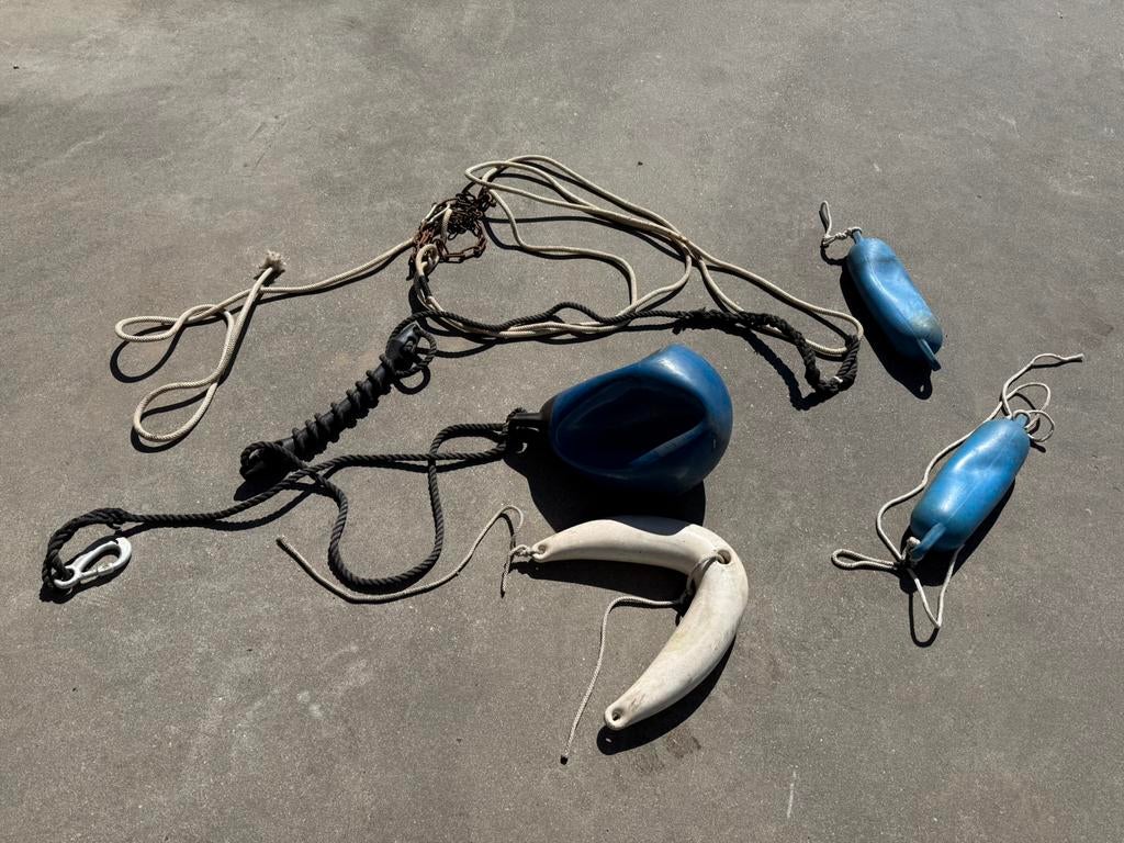 Boeien voor boot incl. trekontlasting en harpsluiting, Watersport en Boten, Ophalen, Gebruikt, Overige typen