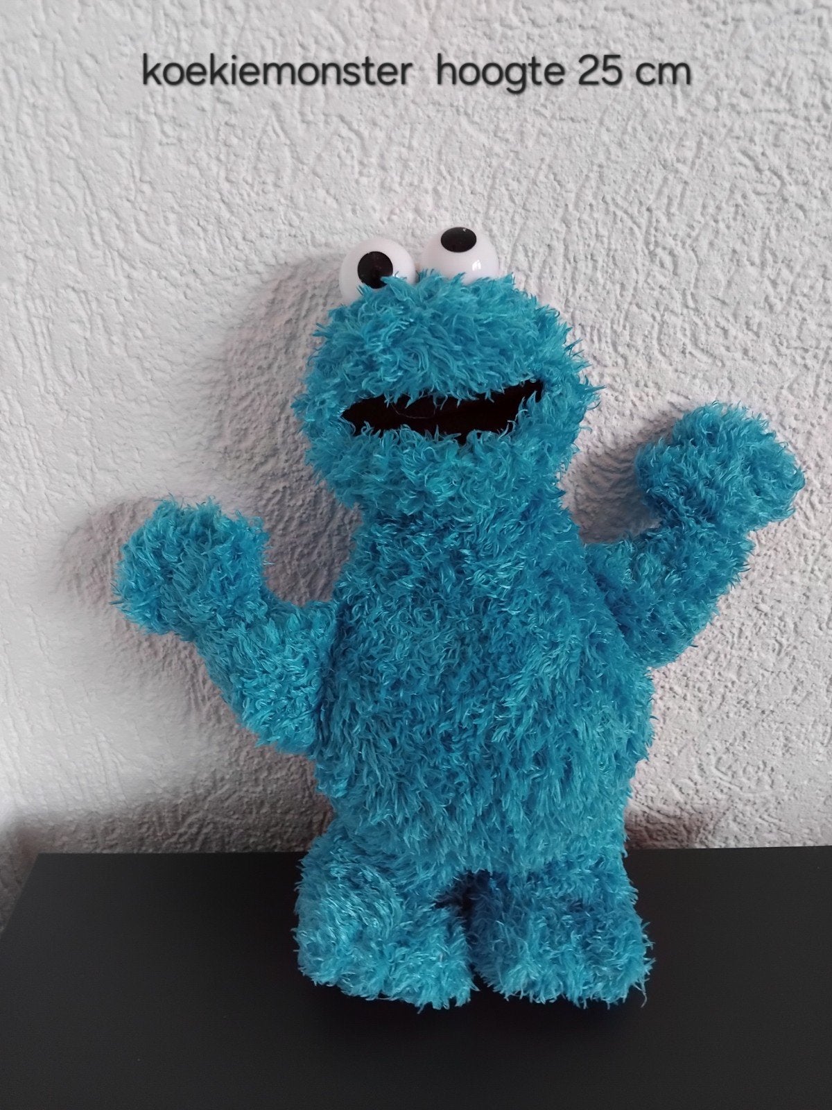 koekiemonster knuffel ( 25 cm), Ophalen, Zo goed als nieuw