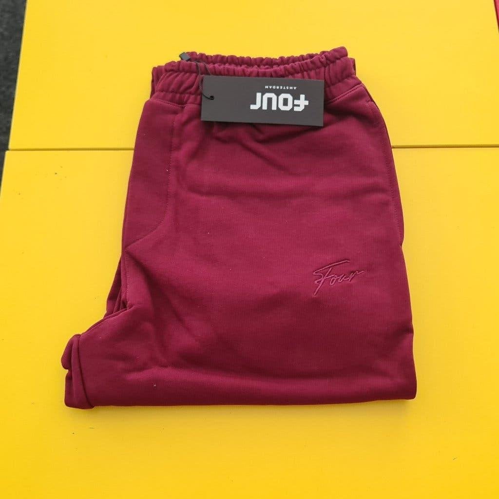 Four Amsterdam broek met wijn rood kleur maat L, Kleding | Heren, Broeken en Pantalons, Four Amsterdam, Maat 52/54 (L), Verzenden