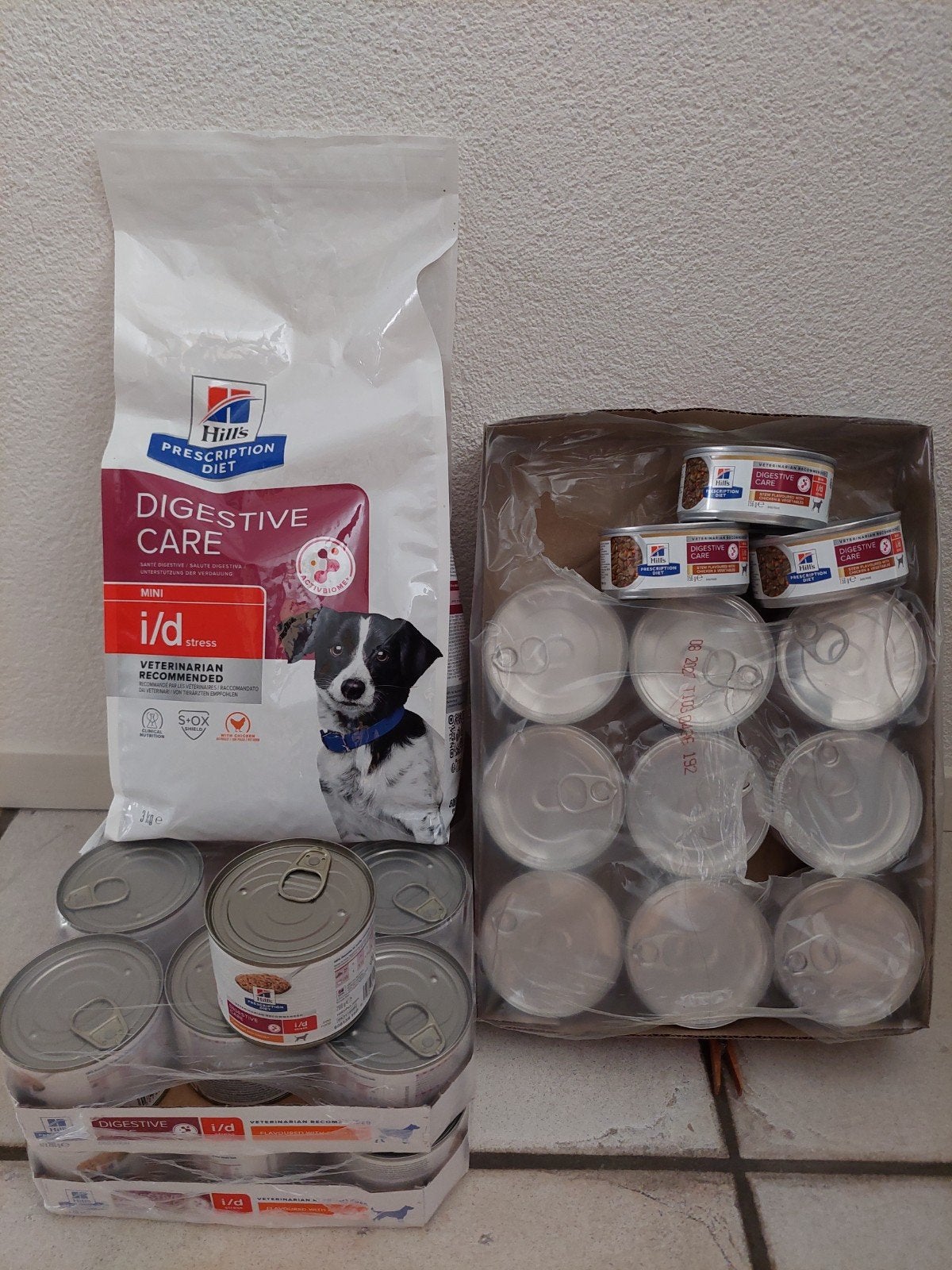 Hill's Prescript. mini i/d Stress hondenvoer (foto 4 gratis), Ophalen, Hond