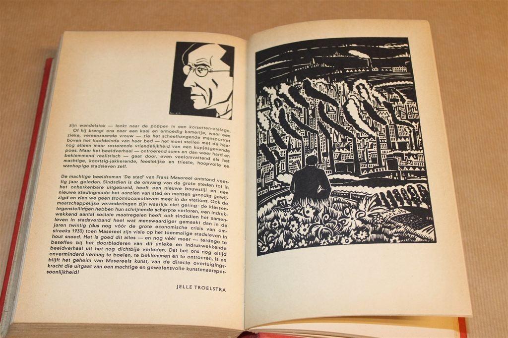 De Tweede Grote Vier — Houtsneden Masereel [1963], Ophalen of Verzenden, Gelezen