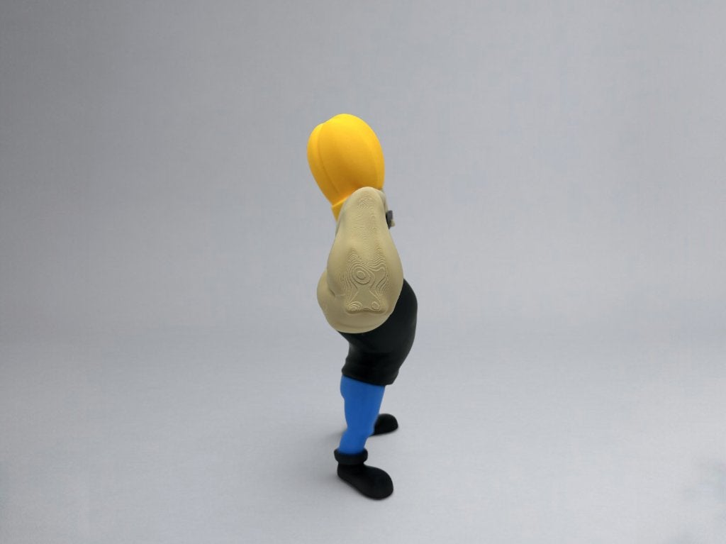 Johnny Bravo – Cartoon Muscle Icon Figurine – 30 cm, Ophalen of Verzenden, Nieuw, Fantasy